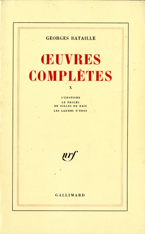 OEuvres completes 10