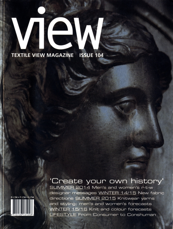 Textile View magazine Winter 2013 #104 Create Your Own History
