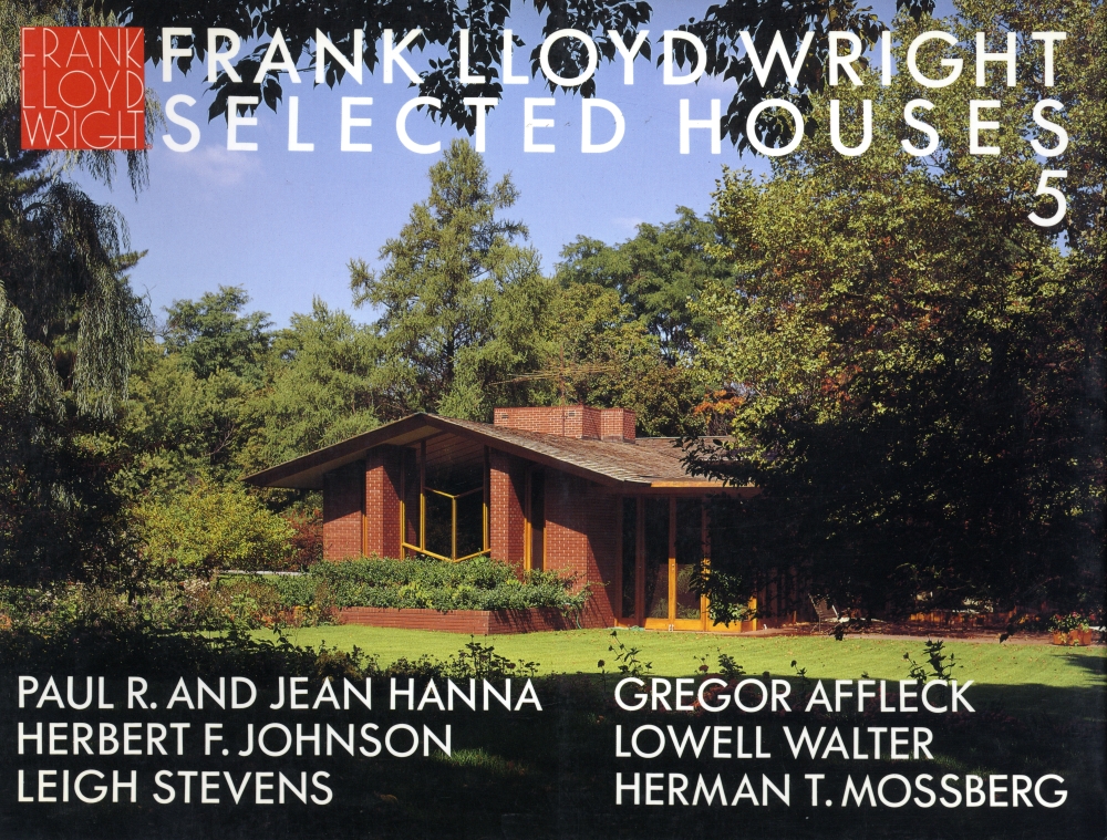 フランク・ロイド・ライトの住宅 第5巻 1930, 40年代の名作