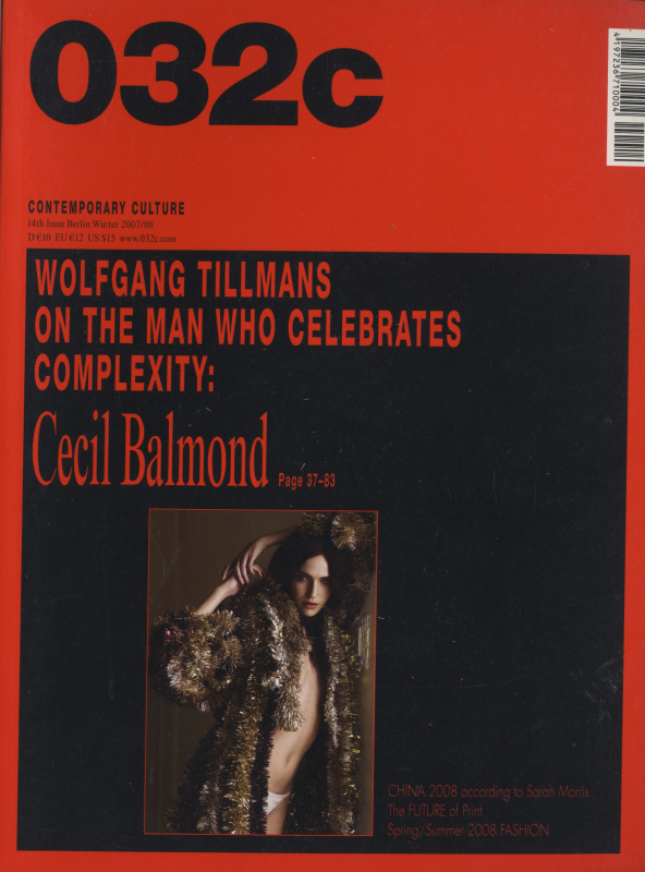 032c magazine Winter 2007/08 #14 Cecil Balmond