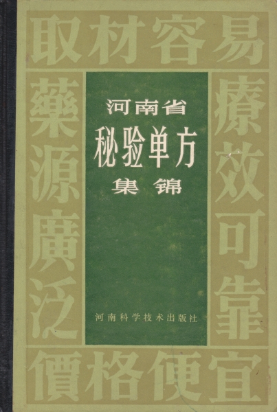 河南省秘験単方集錦_写真