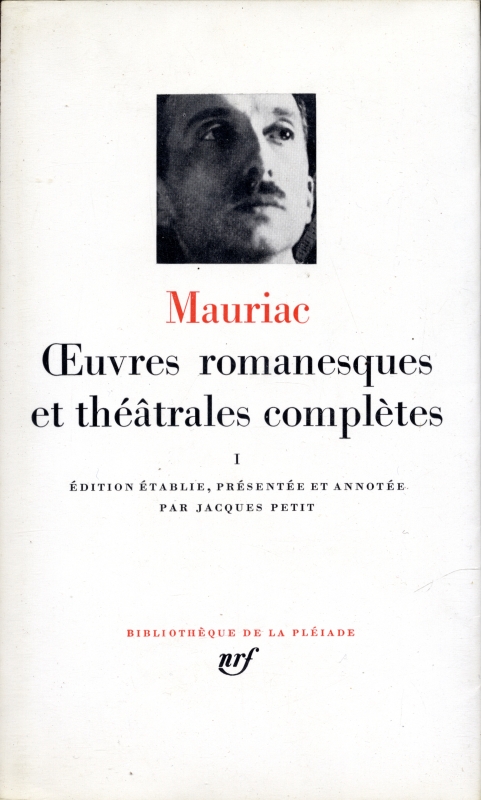 Mauriac: Œuvres romanesques et théâtrales complètes 1-4_写真