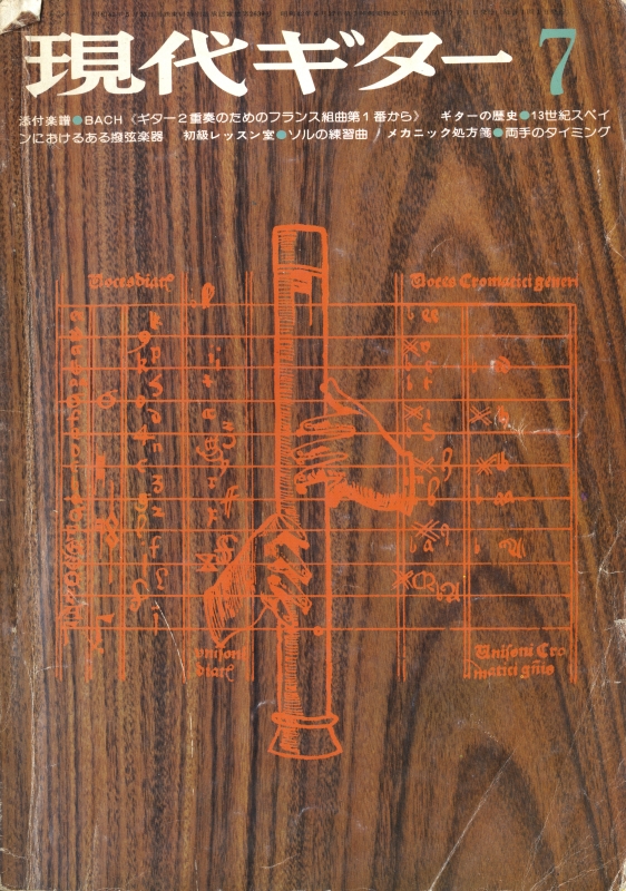 現代ギター #102 1975年7月号:工房レポート:木下邦人_写真