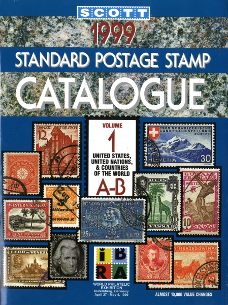 Scott 1999 Standard Postage Stamp Catalogue: One Hundred and Fifty Fifth Edition in Six Volumes_写真