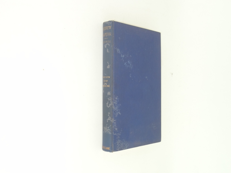 An Introductory Hebrew Grammar, with Progressive Exercises in Reading, Writing and Pointing_写真