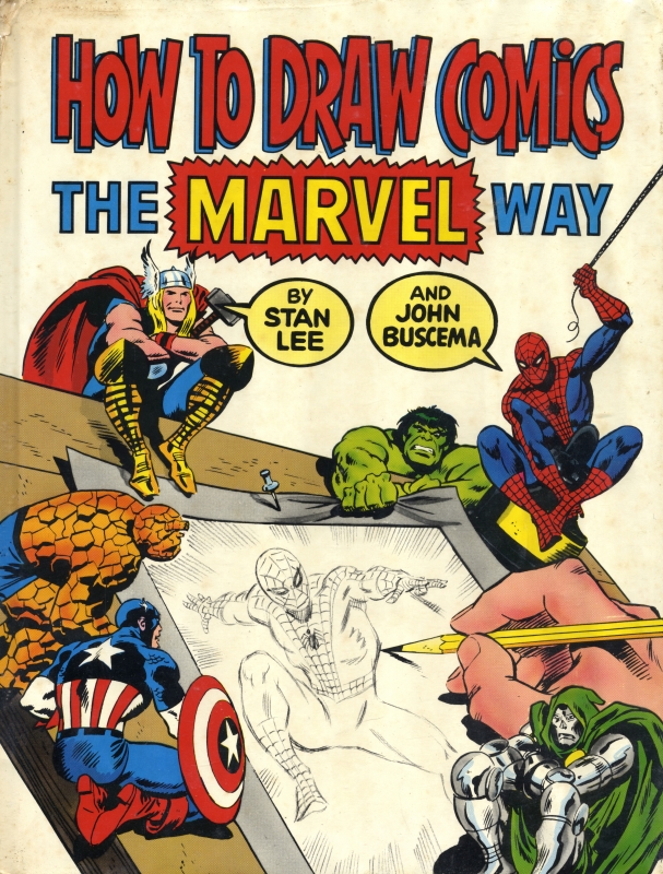 How to Draw Comics the Marvel Way_写真