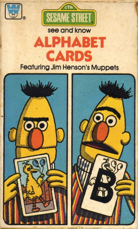 CTW Sesame Street See and Know Alphabet Cards_写真