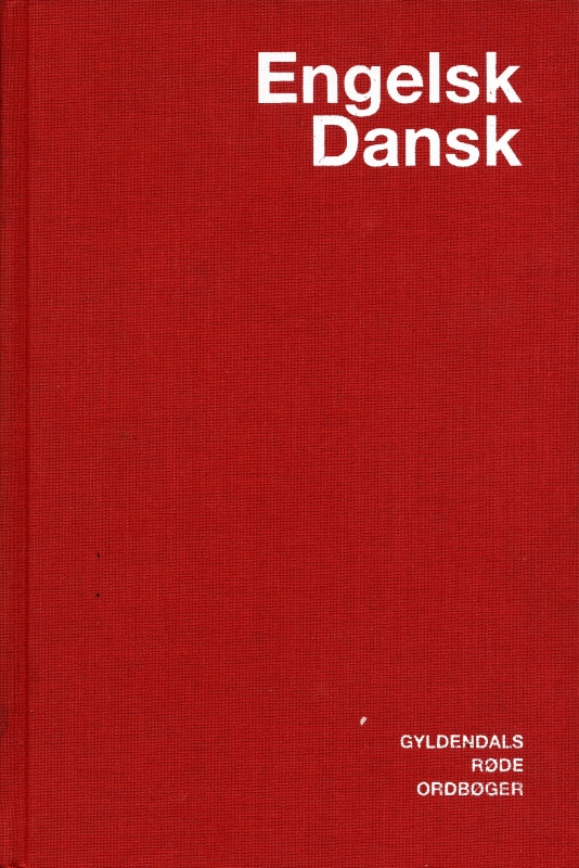 Engelsk-Dansk Ordbog_写真
