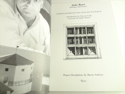 Aldo Rossi: Buildings and Projects - 現代アーキテクチャー選集 1_写真2