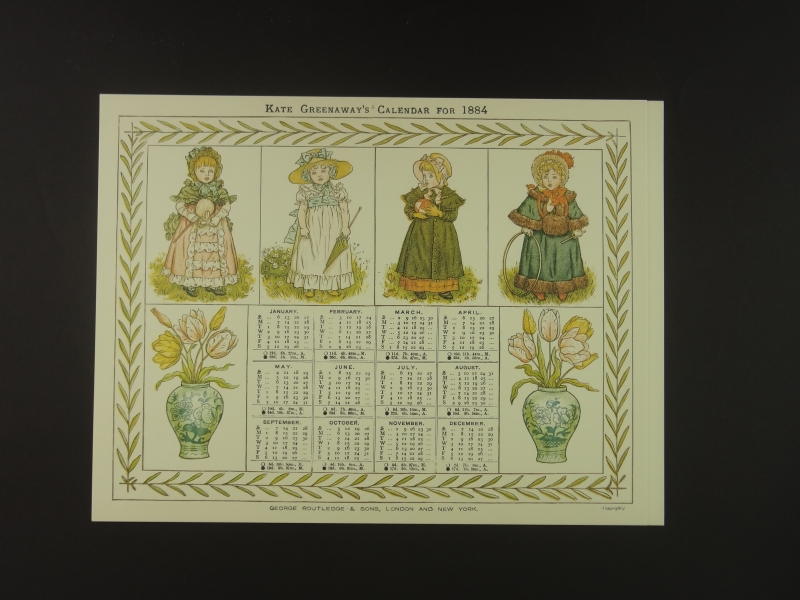 窓の下で 付：ケイト・グリーナウェイのカレンダー (1884年)4
