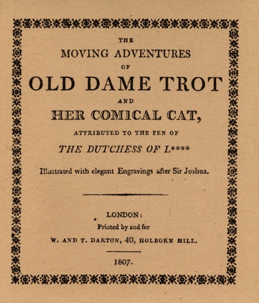 コック・ロビンの死と埋葬 | トロットおばあさんとこっけい猫君の奇妙な冒険1