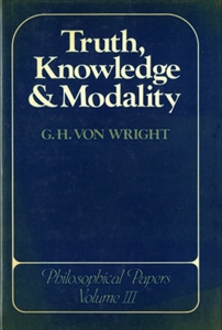Philosophical Papers of G. H. von Wright, 3 vols. - Practical Reason | Philosophical Logic | Truth, Knowledge & Modality_写真3