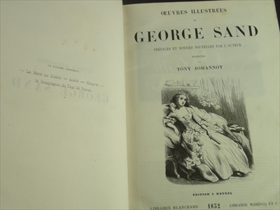 OEuvre illustree de George Sand, tome 1-3 3冊_写真5