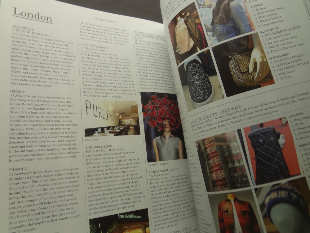 Textile View magazine Spring 2015 #109 Poppy Field1