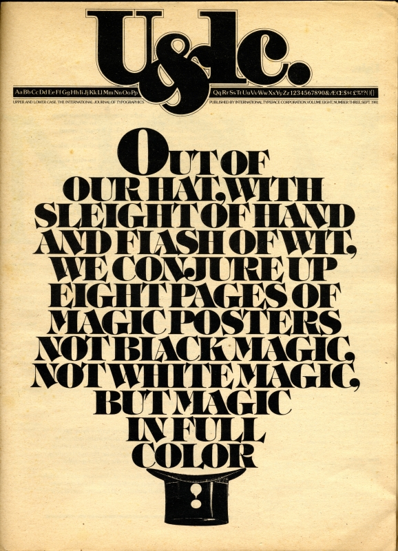 U&lc. Sept. 1981, Vol.8-No.3_写真