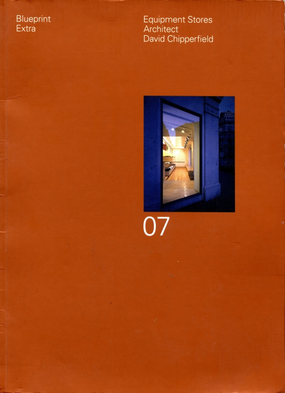 Blueprint Extra 07: Equipment Stores | Architect David Chipperfield_写真