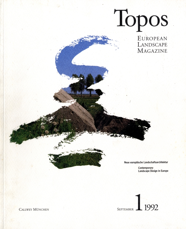 Topos: European Landscape Magazine #1 Contemporary landscape design in Europe_写真
