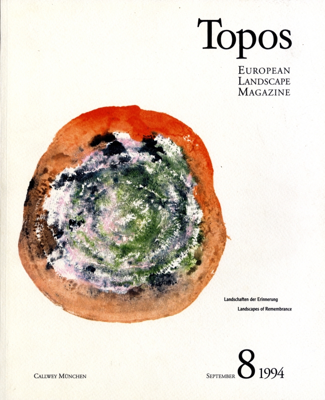 Topos: European Landscape Magazine #8 Landscapes of remembrance_写真