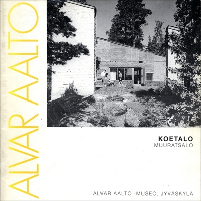 Muetalo Koetalo 1952-1954 - Alvar Aallon arkkitehtuuria n:o 9