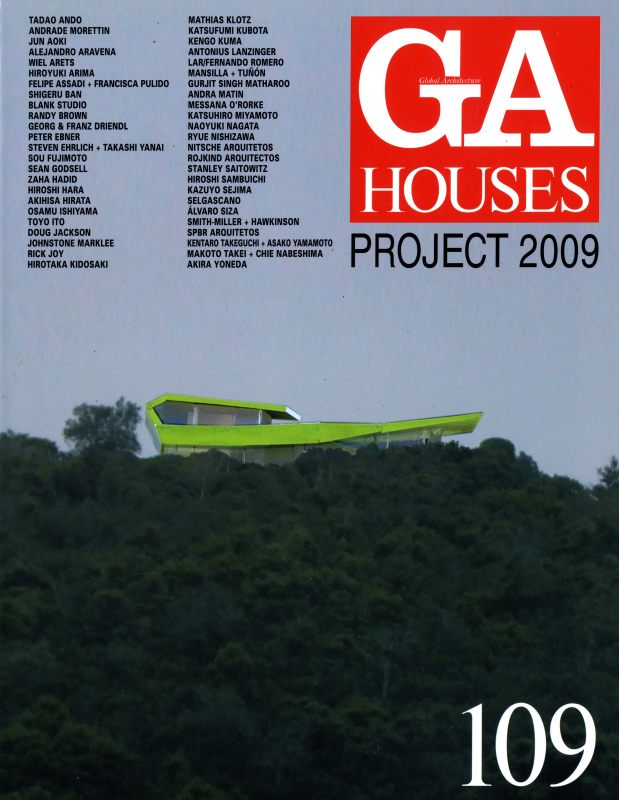 GA HOUSES 109 PROJECT 2009_写真