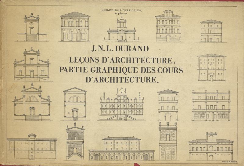 Precis des lecons d’Architecture donnes a l’Ecole Royale Polytechnique_写真