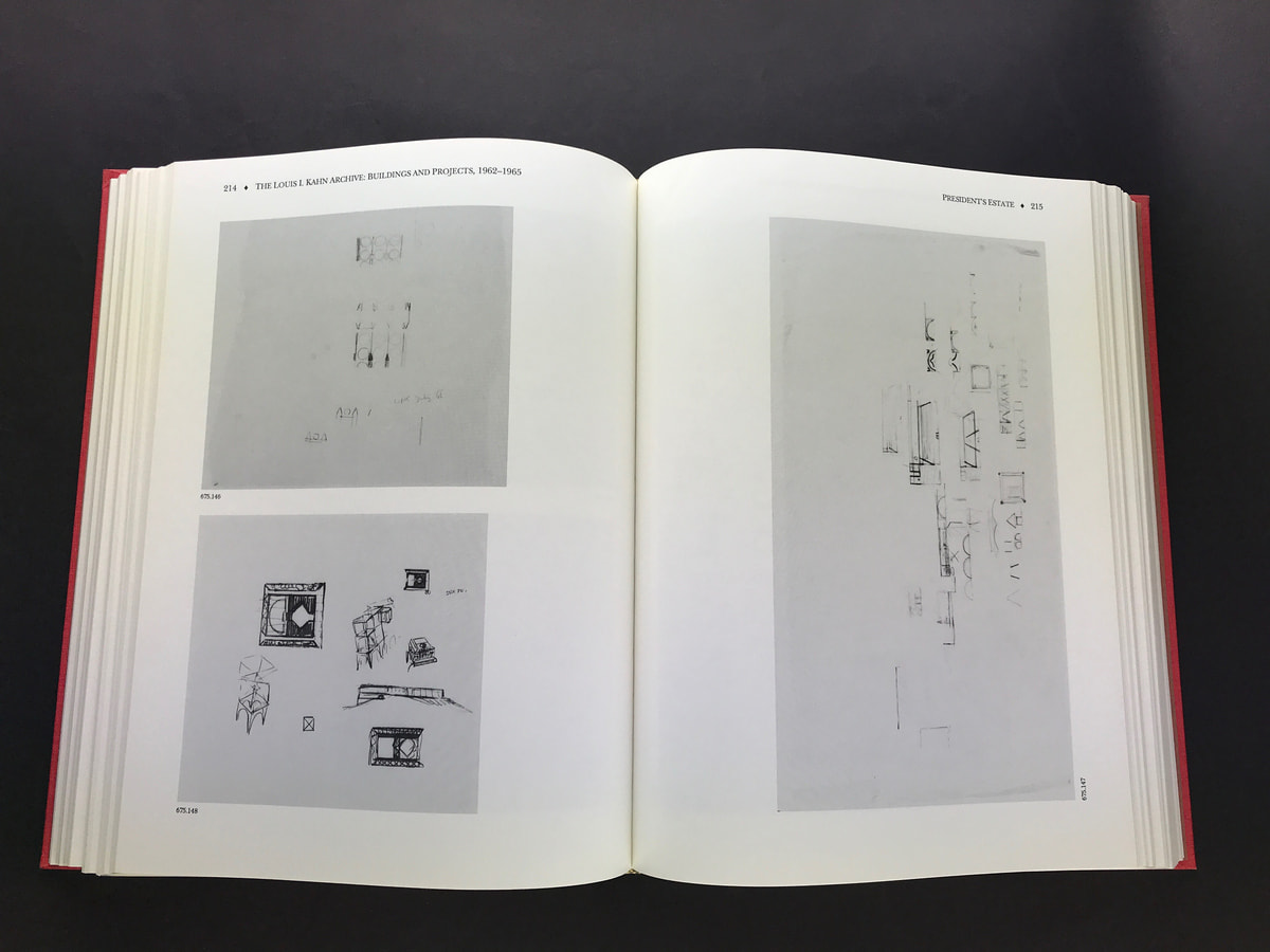 The Louis I. Kahn archive Personal Drawings in Seven Volumes_写真2