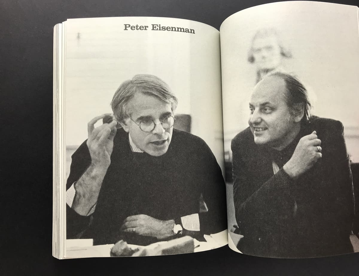 The Charlottesville Tapes: Transcript of the Conference at the University of Virginia School of Architecture, Charlottesville, Virginia, November 12 and 13, 1982_写真1
