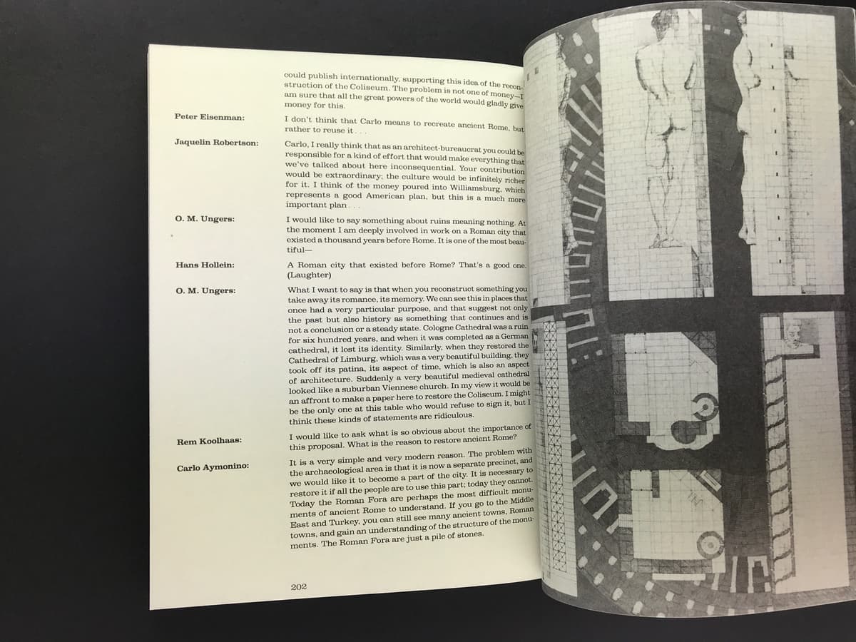The Charlottesville Tapes: Transcript of the Conference at the University of Virginia School of Architecture, Charlottesville, Virginia, November 12 and 13, 1982_写真3