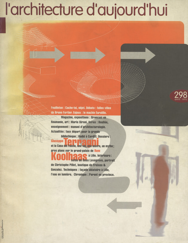 L'Architecture d'aujourd'hui (AA) avril 1995 #298 Terragni-Koolhaas_写真