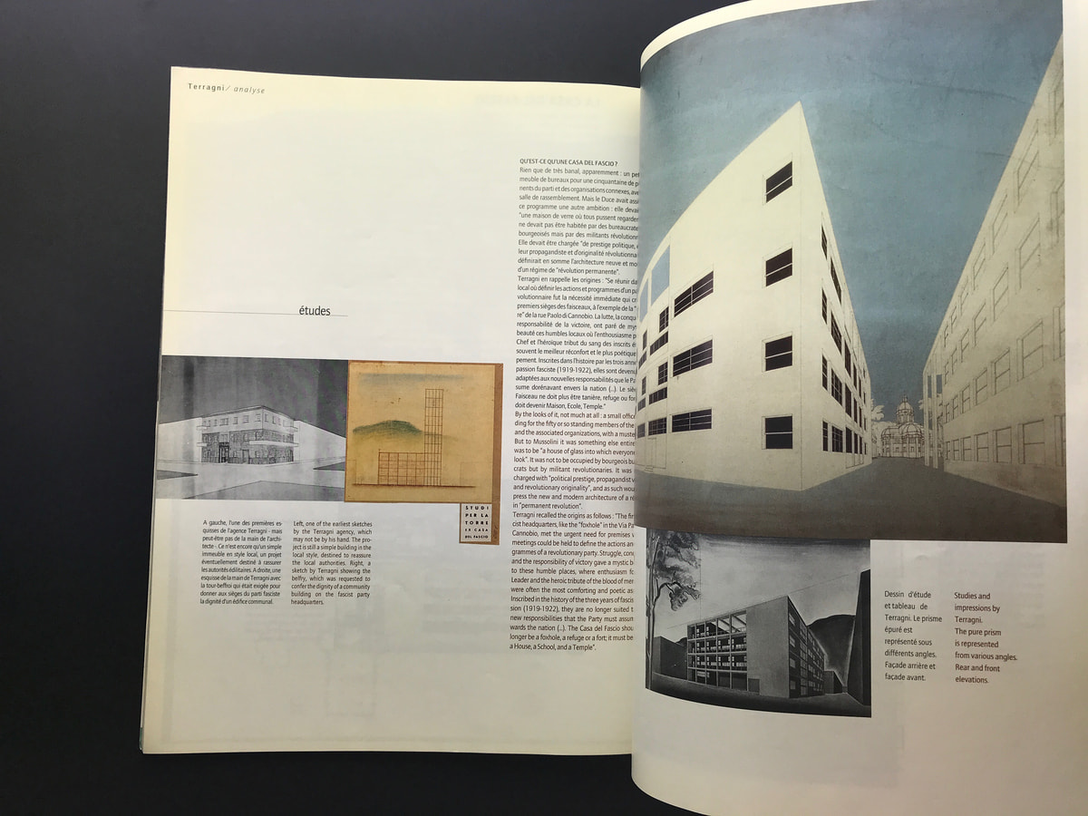 L'Architecture d'aujourd'hui (AA) avril 1995 #298 Terragni-Koolhaas_写真4