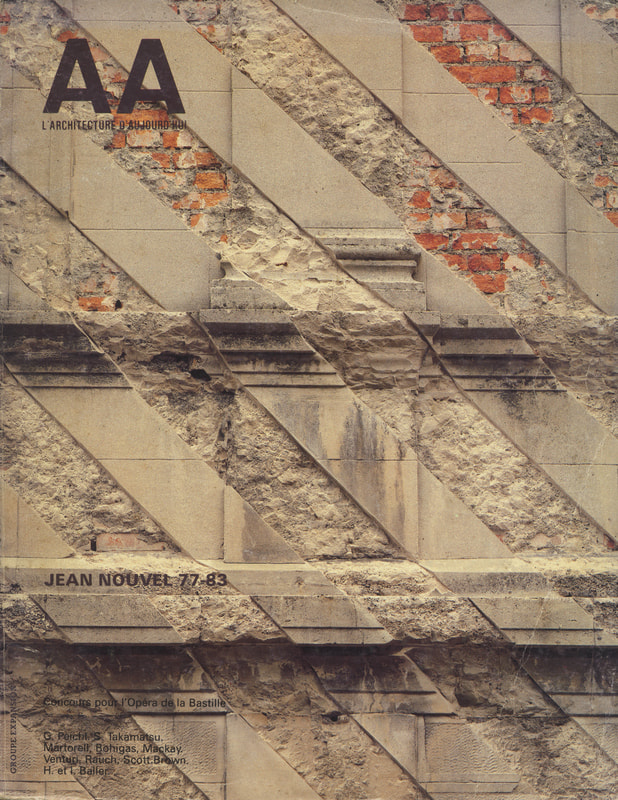 L'Architecture d'aujourd'hui (AA) Fevrier 1984 #231 Jean Nouvel 1977-83_写真