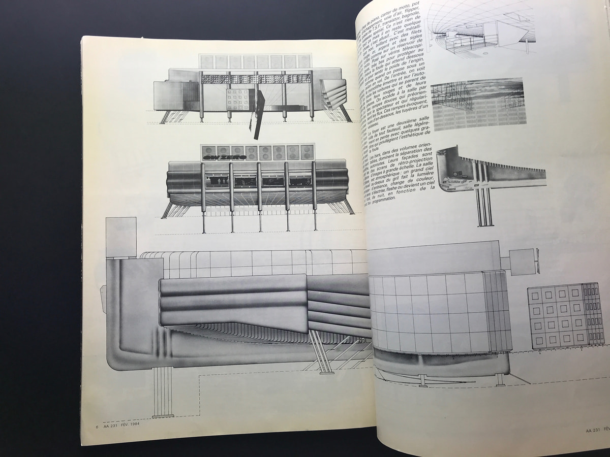 L'Architecture d'aujourd'hui (AA) Fevrier 1984 #231 Jean Nouvel 1977-83_写真1