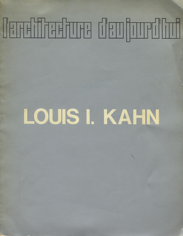 L'Architecture d'aujourd'hui (AA) Fevrier/Mars 1969 #142 Louis I. Kahn_写真