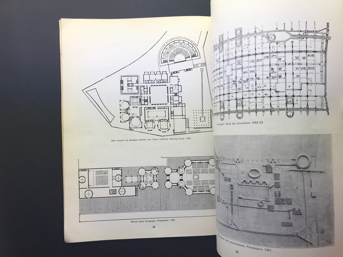 L'Architecture d'aujourd'hui (AA) Fevrier/Mars 1969 #142 Louis I. Kahn_写真1