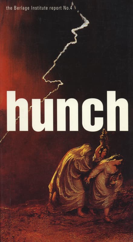 hunch 4: the Berlage Institute report No.4 2001/2002_写真