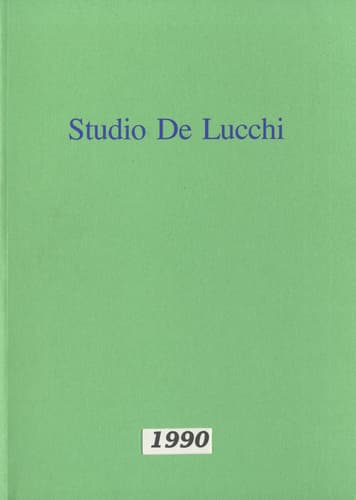 Studio De Lucchi Yearbook 1990