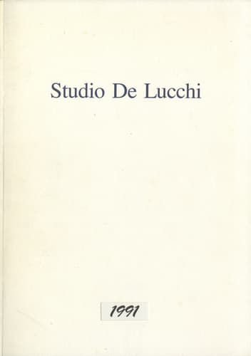 Studio De Lucchi Yearbook 1991