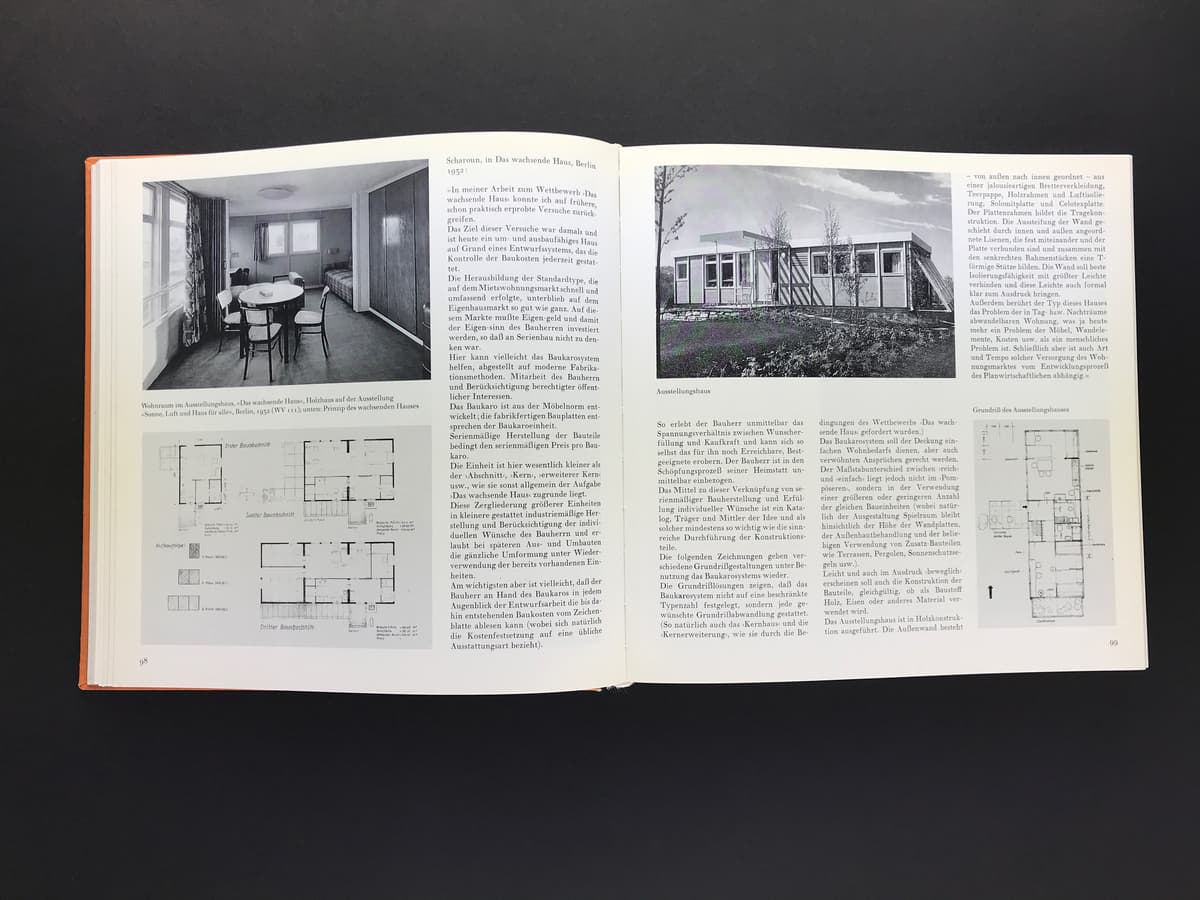 Hans Scharoun: Bauten, Entwurfe, Texte - Schriftenreihe der Akademier der Kunste Band 10_写真1