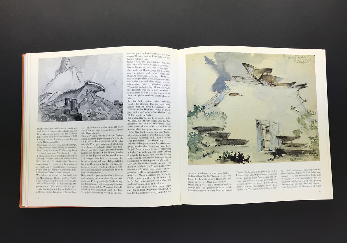 Hans Scharoun: Bauten, Entwurfe, Texte - Schriftenreihe der Akademier der Kunste Band 10_写真3