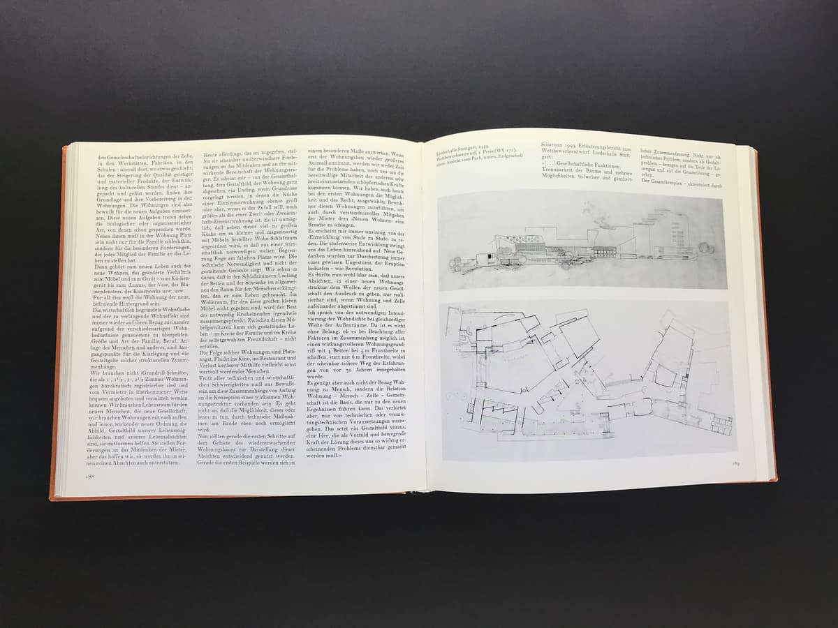 Hans Scharoun: Bauten, Entwurfe, Texte - Schriftenreihe der Akademier der Kunste Band 10_写真4