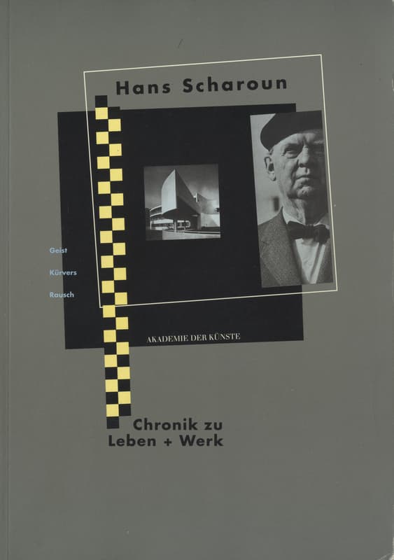 Hans Scharoun: Chronik zu Leben und Werk_写真