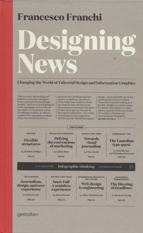 Designing News: Changing the World of Editorial Design and Information Graphics_写真