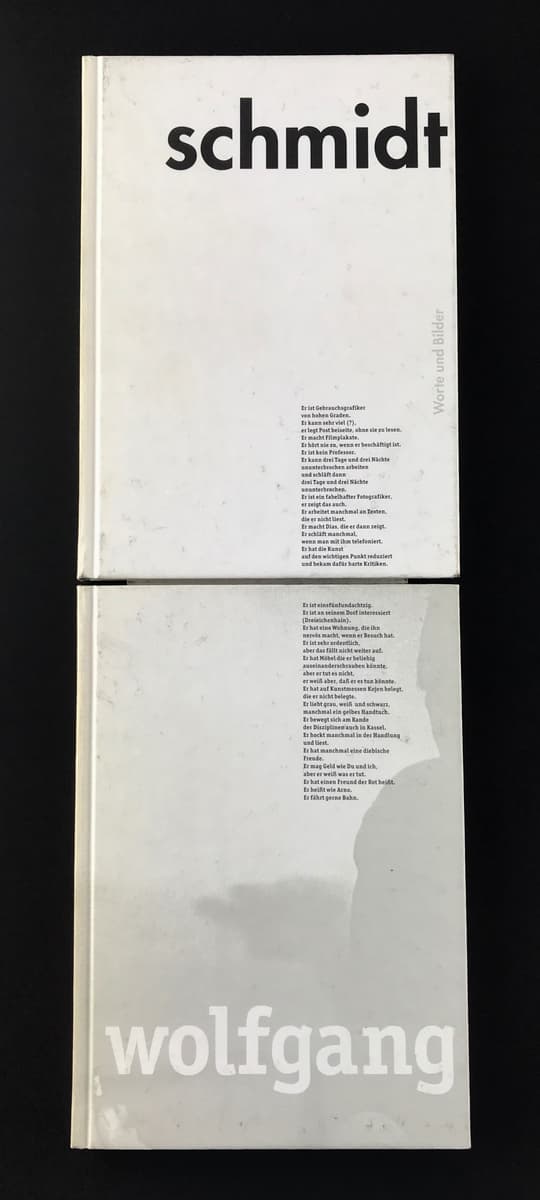 Wolfgang Schmidt: Worte und Bilder_写真1
