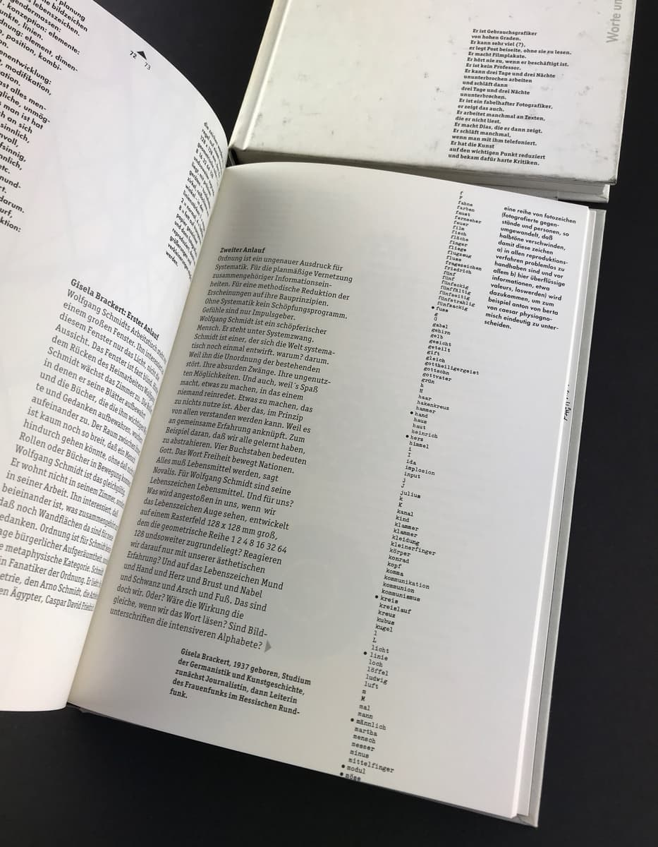 Wolfgang Schmidt: Worte und Bilder_写真3