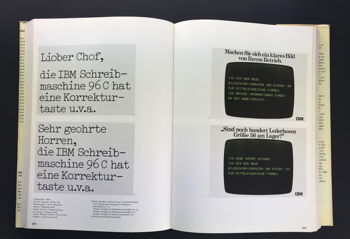 Jahrbuch der werbung 1978: Marketing-Kommunikation  in Deutschland, Osterreich und der Schweiz. Band 15_写真4