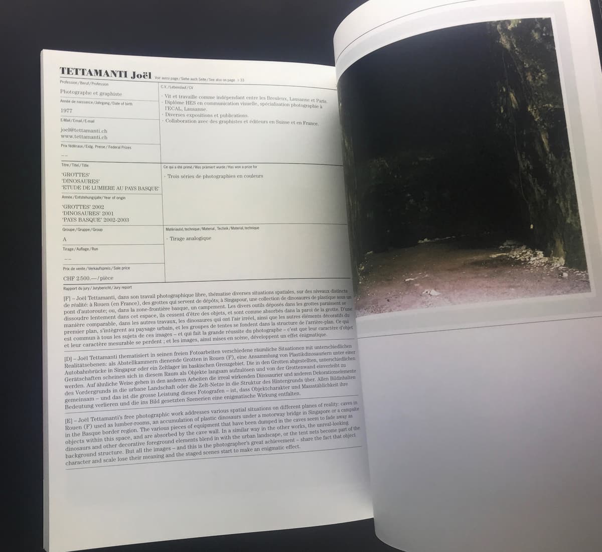 Swiss Design 2003: Desir Design (Swiss Federal Design Competition 2003 / Concours federal de design) 図録_写真4