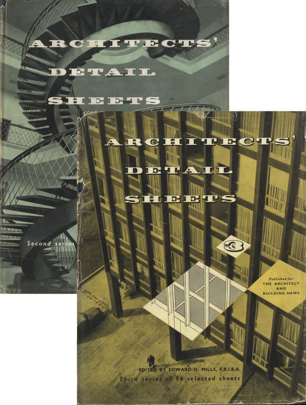 Architects' Detail Sheets, vol.2&3 セット_写真