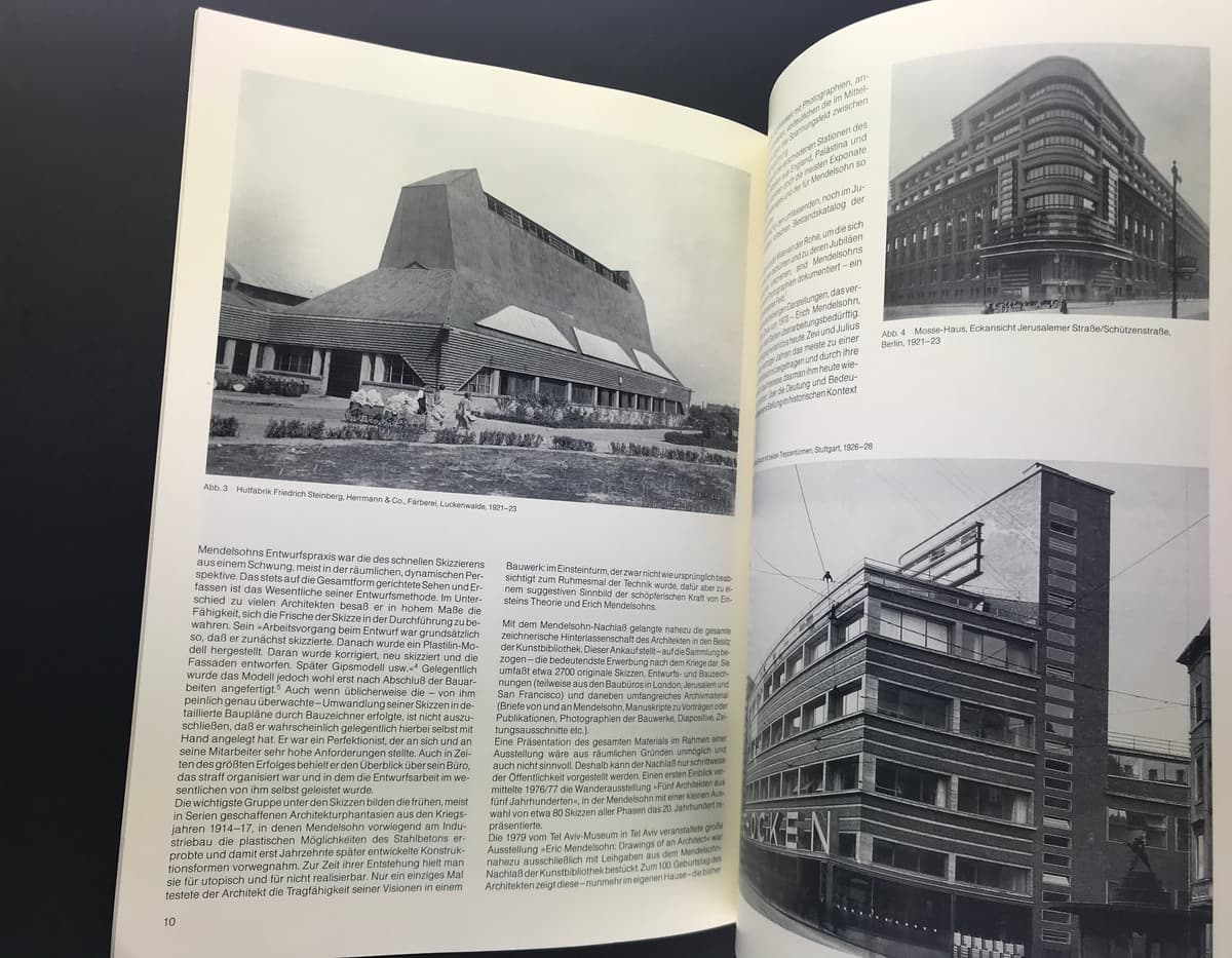 Erich Mendelsohn 1887-1953. Ideen, Bauten, Projekte._写真1
