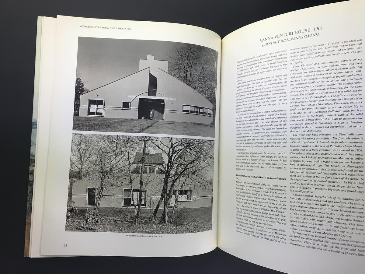Venturi Scott Brown and Associates: On Houses and Housing_写真1