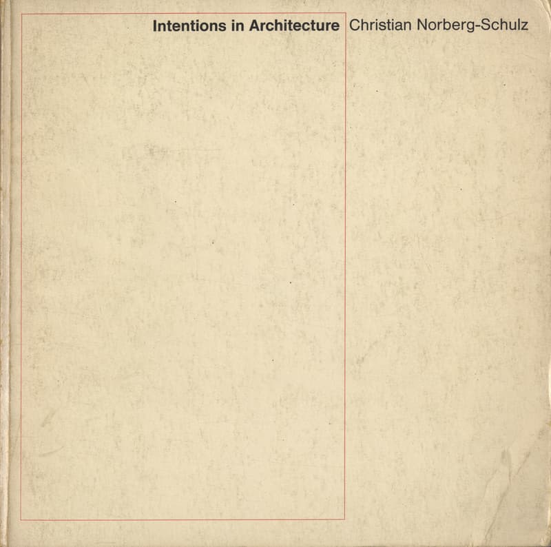 Intentions in Architecture_写真